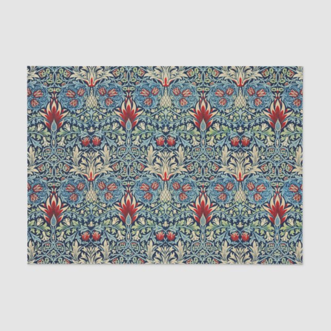 William Morris Snakehead Design Seidenpapier (Vorderseite)