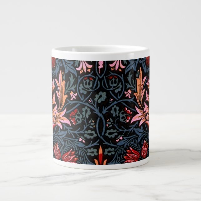 William Morris Snakeshead Dark Pattern Jumbo-Tasse (Vorderseite)