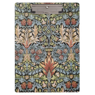 William Morris. Snakeshead Design. Klemmbrett