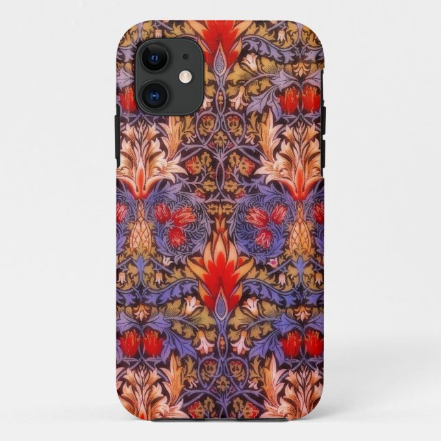 William Morris Snakeshead Exotisches Muster Case-Mate iPhone Hülle (Rückseite)