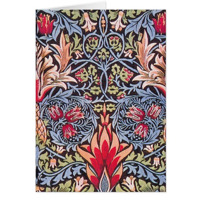 William Morris Snakeshead Floral Art Nouveau (Vorne)