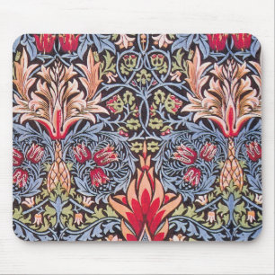 William Morris Snakeshead Floral Art Nouveau Mousepad