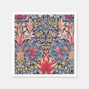 William Morris Snakeshead Floral Art Nouveau Serviette