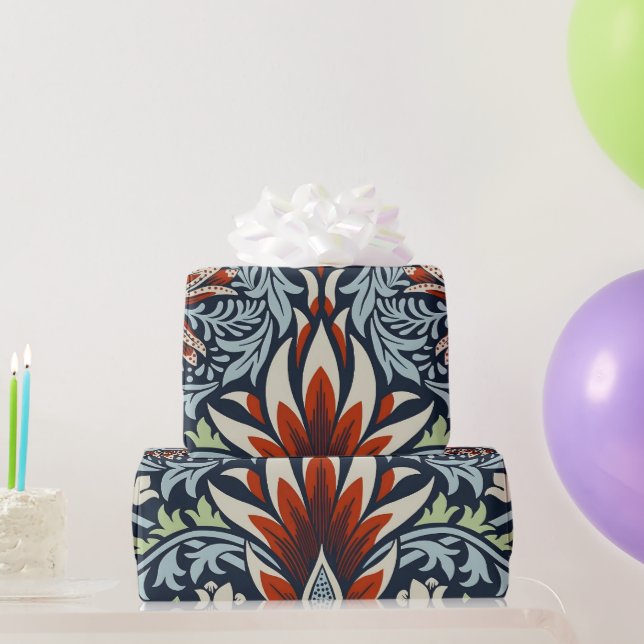 William Morris Snakeshead Floral Classic Botanical Geschenkpapier (Partygeschenke)