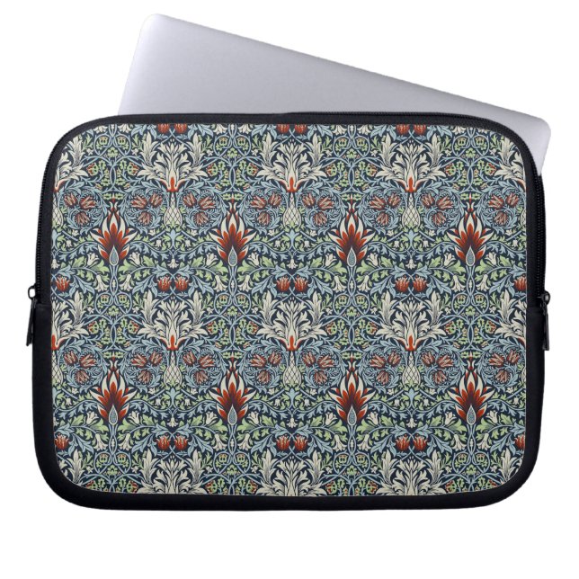 William Morris Snakeshead Floral Classic Botanical Laptopschutzhülle (Vorderseite)