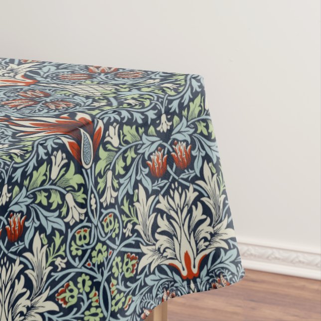 William Morris Snakeshead Floral Classic Botanical Tischdecke (Beispiel)