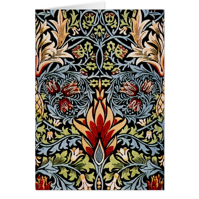 William Morris Snakeshead Floral Pattern (Vorne)