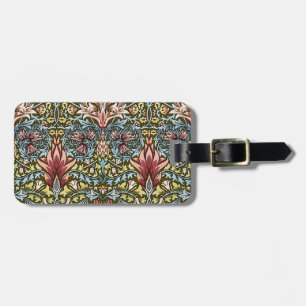 William Morris Snakeshead Floral Pattern Gepäckanhänger