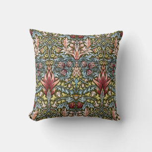 William Morris Snakeshead Floral Pattern Kissen