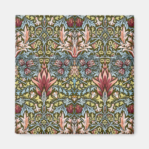William Morris Snakeshead Floral Pattern Magnet
