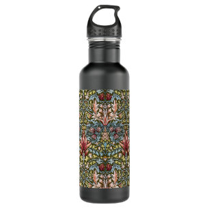 William Morris Snakeshead Floral Pattern Trinkflasche