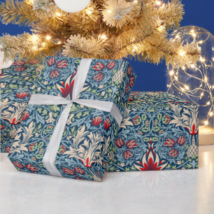 William Morris Snakeshead Fritillary Floral Design Geschenkpapier