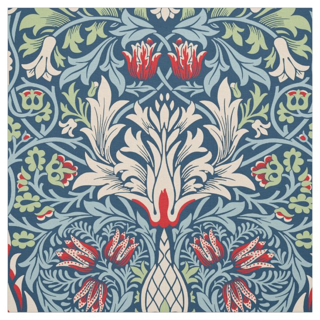 William Morris Snakeshead Fritillary Floral Design Stoff (Muster)