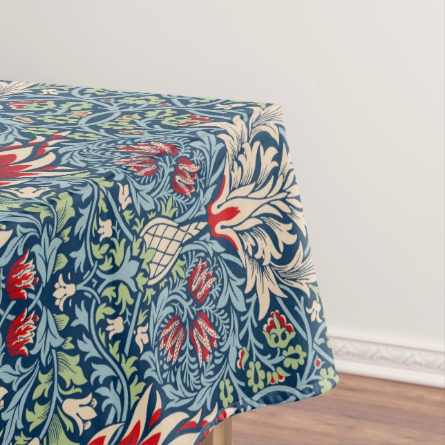 William Morris Snakeshead Fritillary Floral Design Tischdecke (Beispiel)