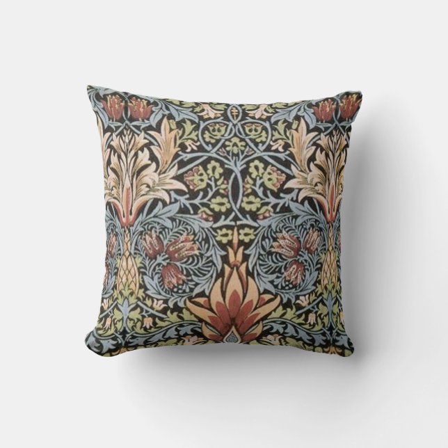 William Morris Snakeshead Pattern Kissen (Vorderseite)