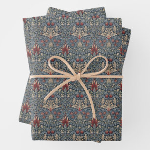 William Morris: Snakeshead Wrapping Paper Sheets Geschenkpapier Set
