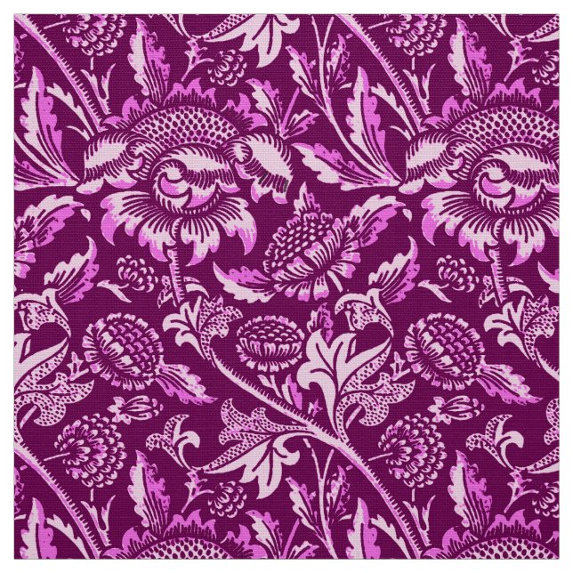 William Morris Sonnenblumen, Amethyst Lila Stoff (Muster)
