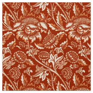 William Morris Sonnenblumen, Mandarin Orange Stoff