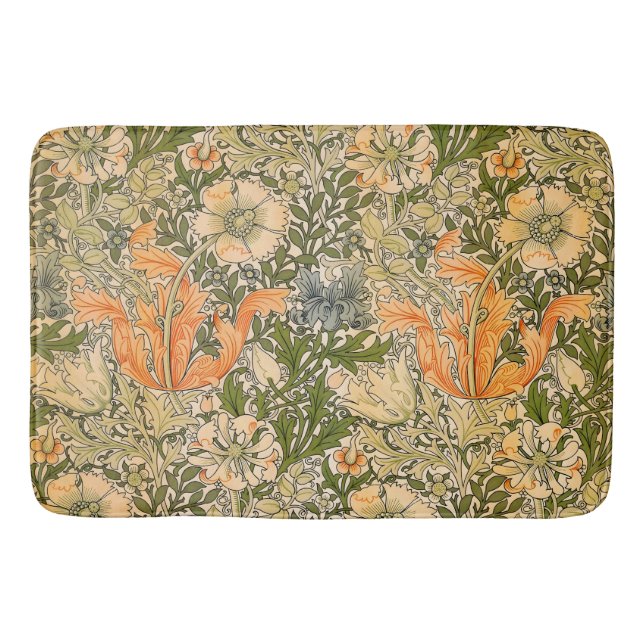 William Morris Spring Compton Blume Festival Badematte (Vorderseite)