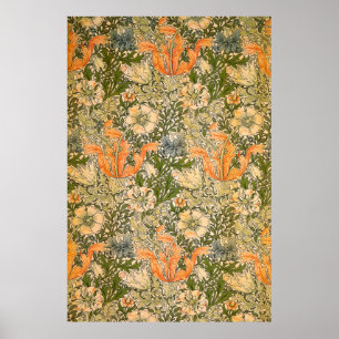 William Morris Spring Compton Blume Festival Poster