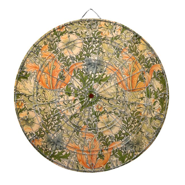 William Morris Spring Compton Blumenfest Dartscheibe (vorne)