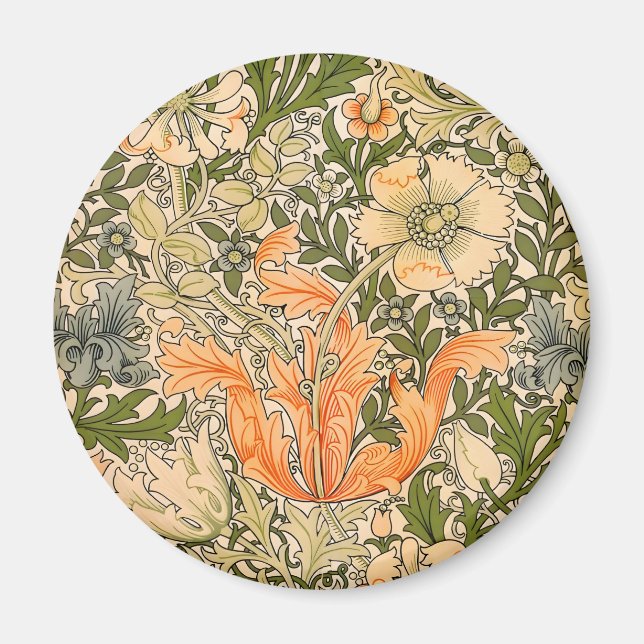 William Morris Spring Compton Flower Festival Magnet (Vorne)