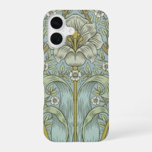 William Morris Spring Thicket: Antikes Floral iPhone 16 Hülle