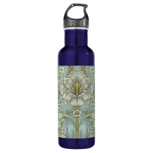 William Morris Spring Thicket: Antique Floral Edelstahlflasche