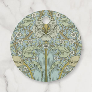 William Morris Spring Thicket: Antique Floral Geschenkanhänger