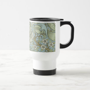 William Morris Spring Thicket: Antique Floral Reisebecher