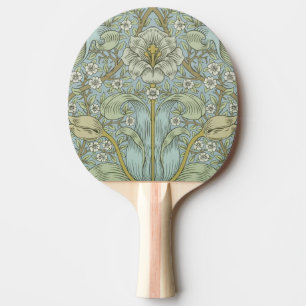 William Morris Spring Thicket: Antique Floral Tischtennis Schläger