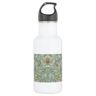 William Morris Spring Thicket: Antique Floral Trinkflasche
