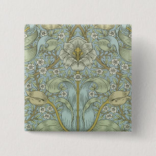 William Morris Spring Thicket Classic Muster Button