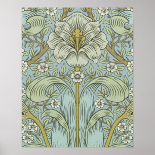 William Morris Spring Thicket Classic Muster Poster