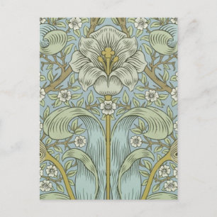 William Morris Spring Thicket Classic Muster Postkarte