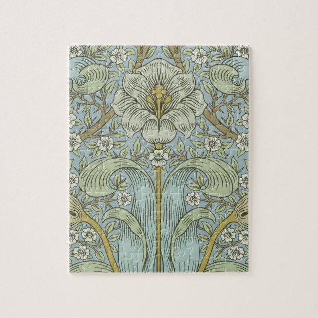 William Morris Spring Thicket Classic Muster Puzzle (Vertikal)