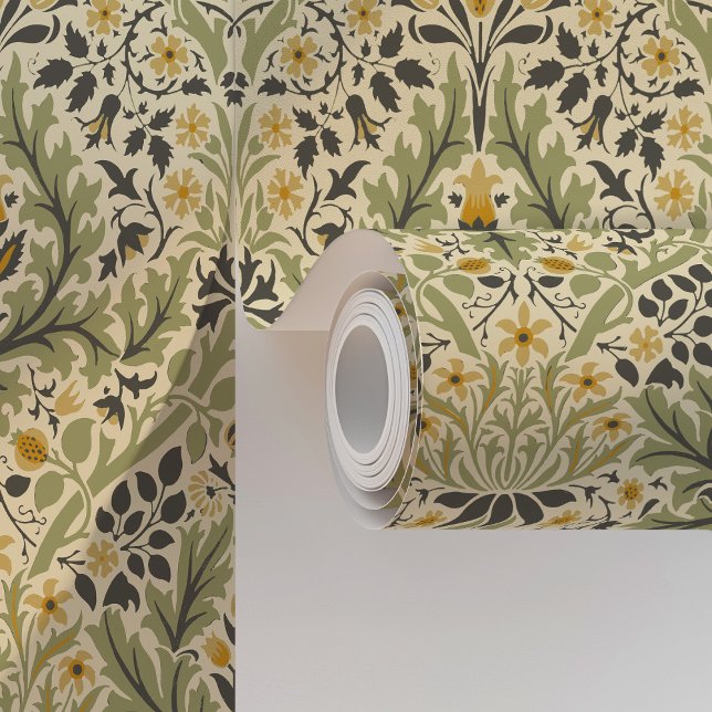 William Morris Spring Thicket - Olive Green Tapete (Von Creator hochgeladen)
