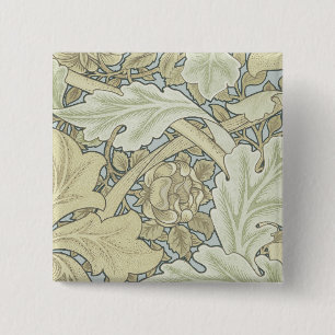 William Morris St James Acanthus Wallpaper Button