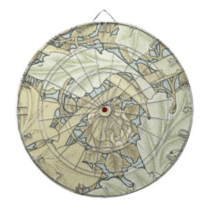 William Morris St James Acanthus Wallpaper Dartscheibe