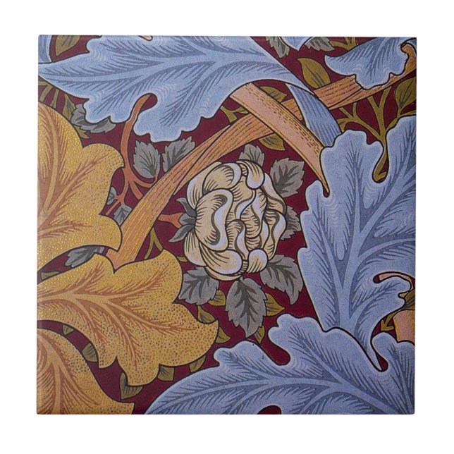 William Morris St James Acanthus Wallpaper Fliese (Vorderseite)