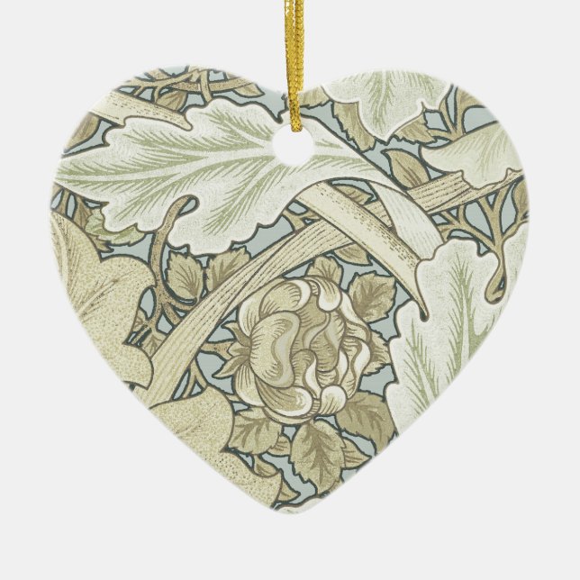 William Morris St James Acanthus Wallpaper Keramikornament (Vorne)