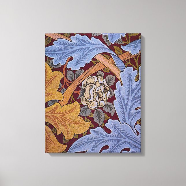 William Morris St James Acanthus Wallpaper Leinwanddruck (Vorderseite)