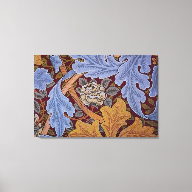 William Morris St James Acanthus Wallpaper Leinwanddruck (Vorderseite)