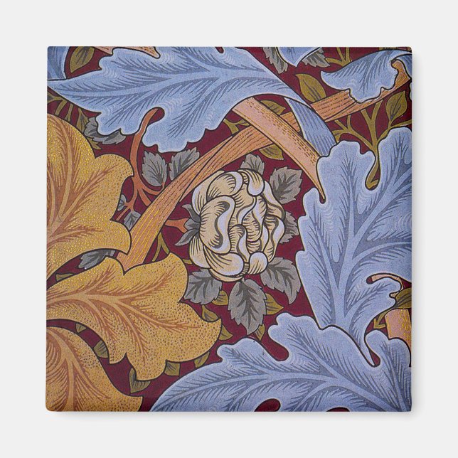 William Morris St James Acanthus Wallpaper Magnet (Vorne)