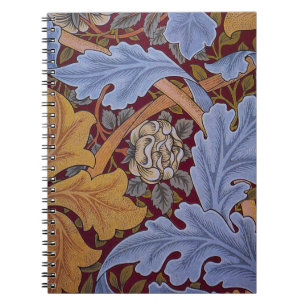 William Morris St James Acanthus Wallpaper Notizblock