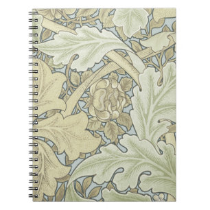 William Morris St James Acanthus Wallpaper Notizblock