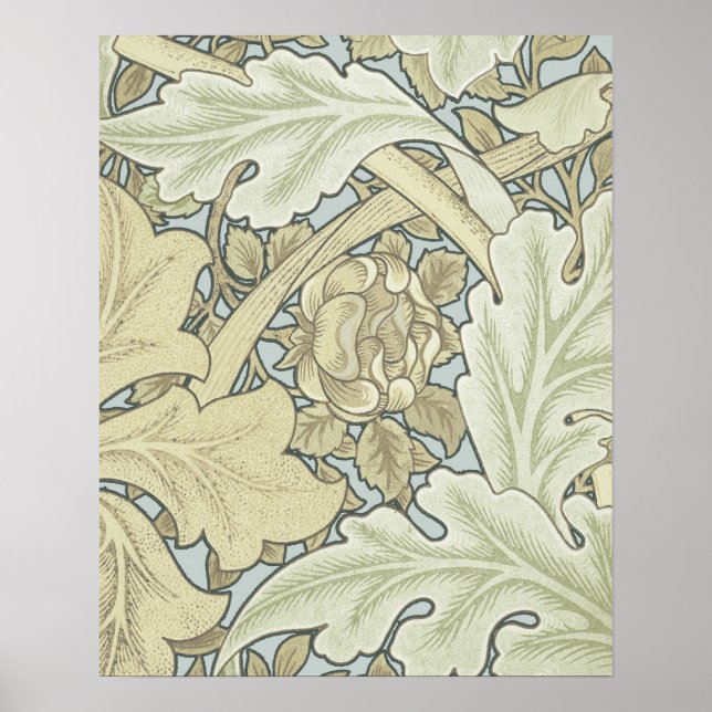 William Morris St James Acanthus Wallpaper Poster (Vorne)