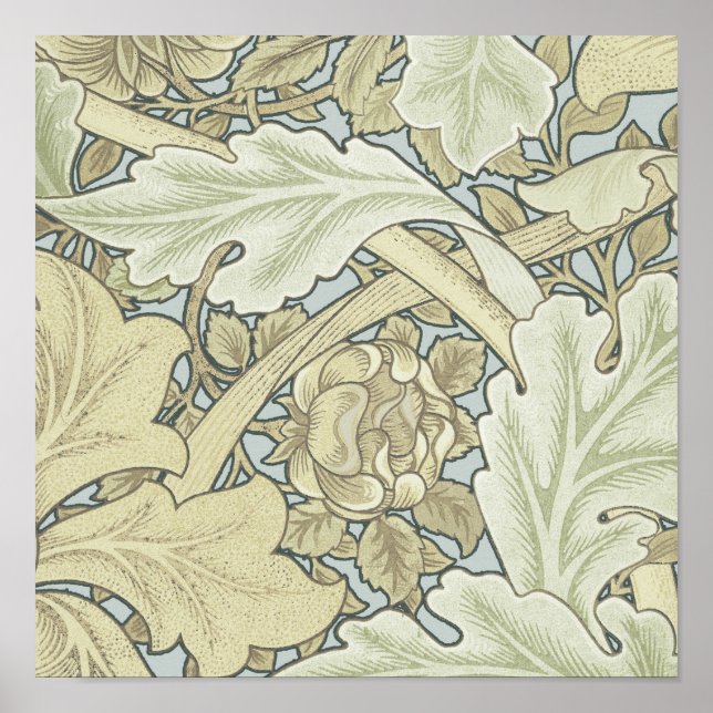 William Morris St James Acanthus Wallpaper Poster (Vorne)