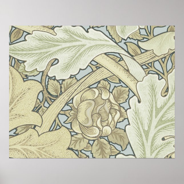 William Morris St James Acanthus Wallpaper Poster (Vorne)