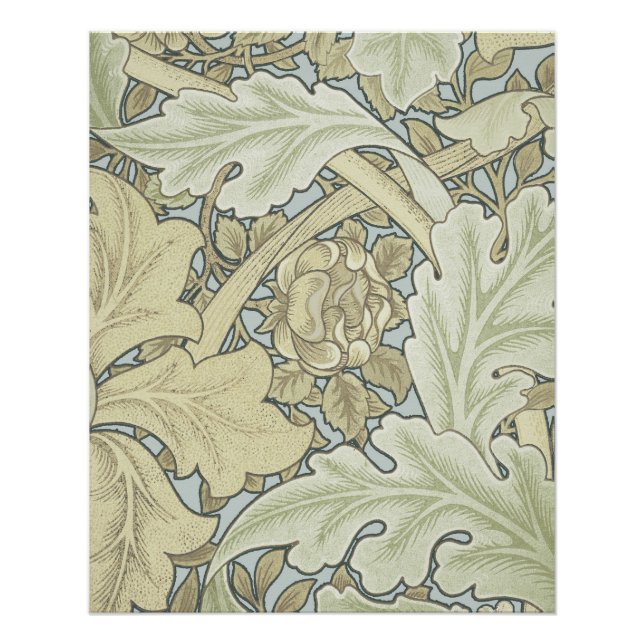 William Morris St James Acanthus Wallpaper Poster (Vorderseite)